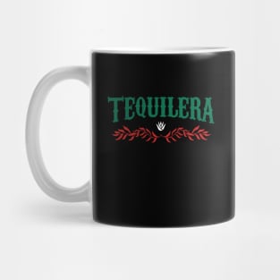Tequilera - Mezcal - red and green Mug
